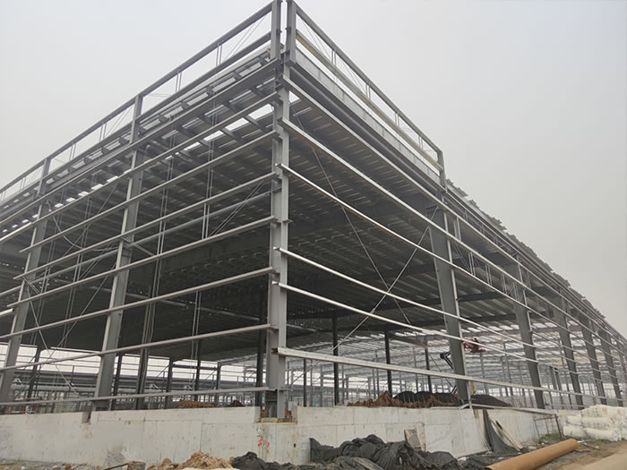宜州钢结构厂房网架工程